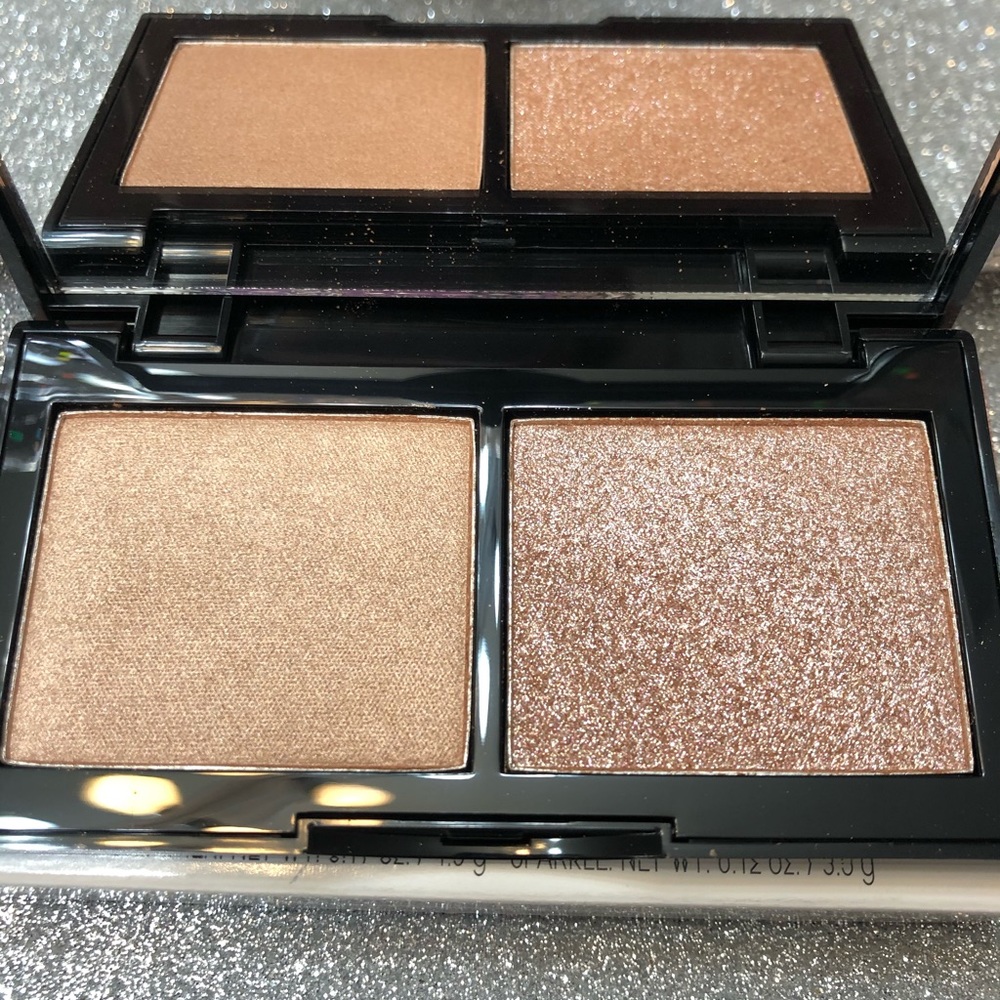 BNIB! Laura Geller Hi-Def Glow Duo in Bed of Roses